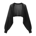 Chic Open Front Knitted Cardigan