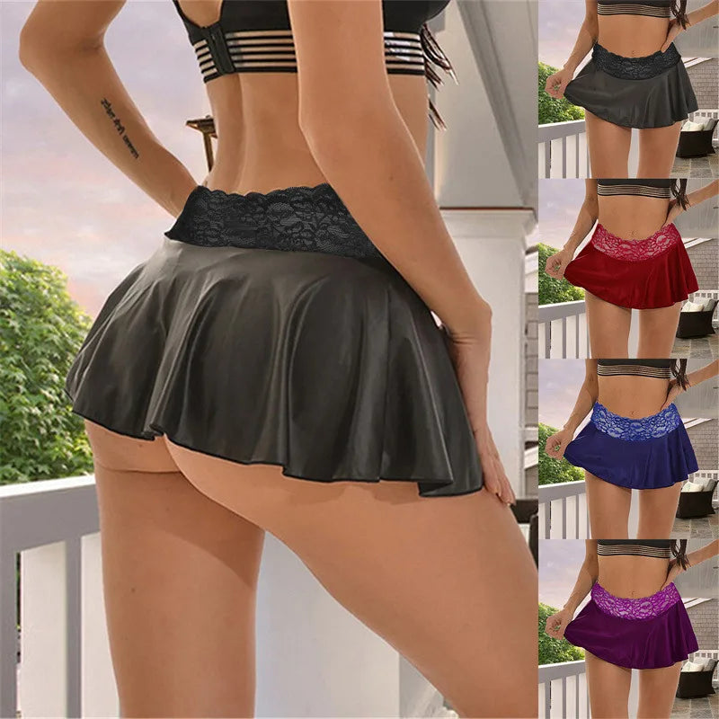 Chic Mini Dance Skirt
