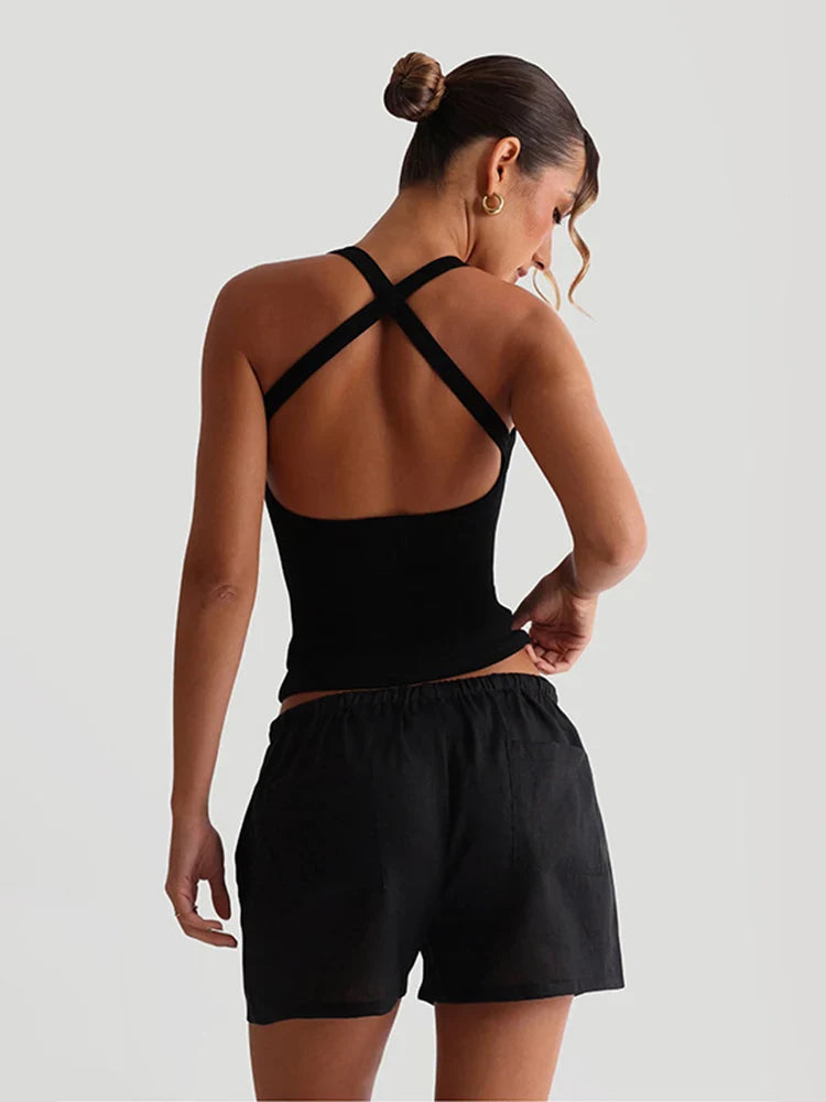 Trendy Ribbed Tank Top