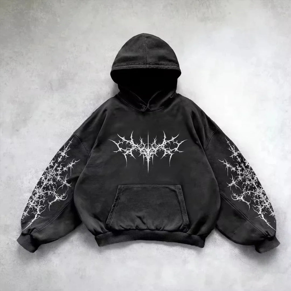 Gothic Streetwear Hip Hop Hoodie