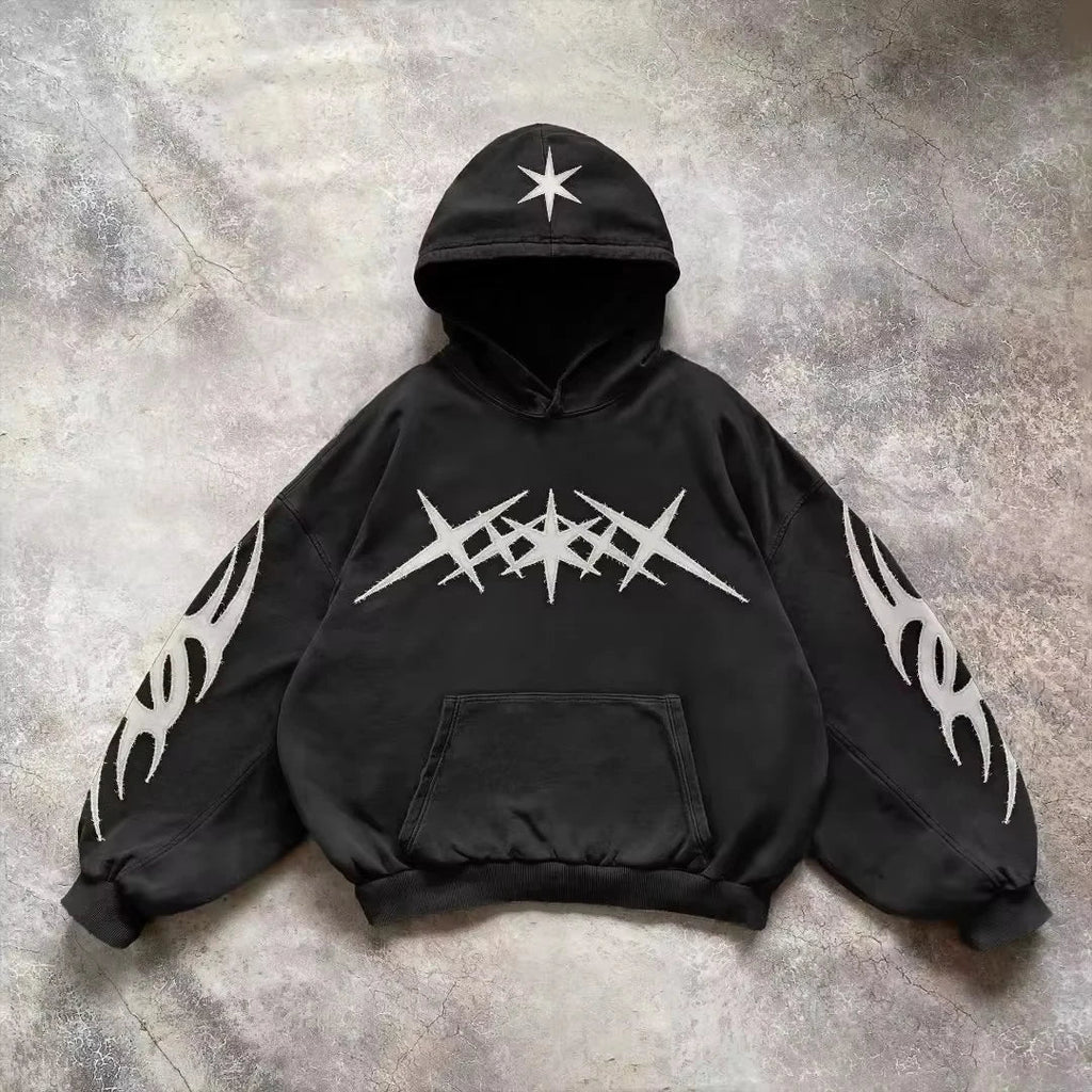 Gothic Streetwear Hip Hop Hoodie