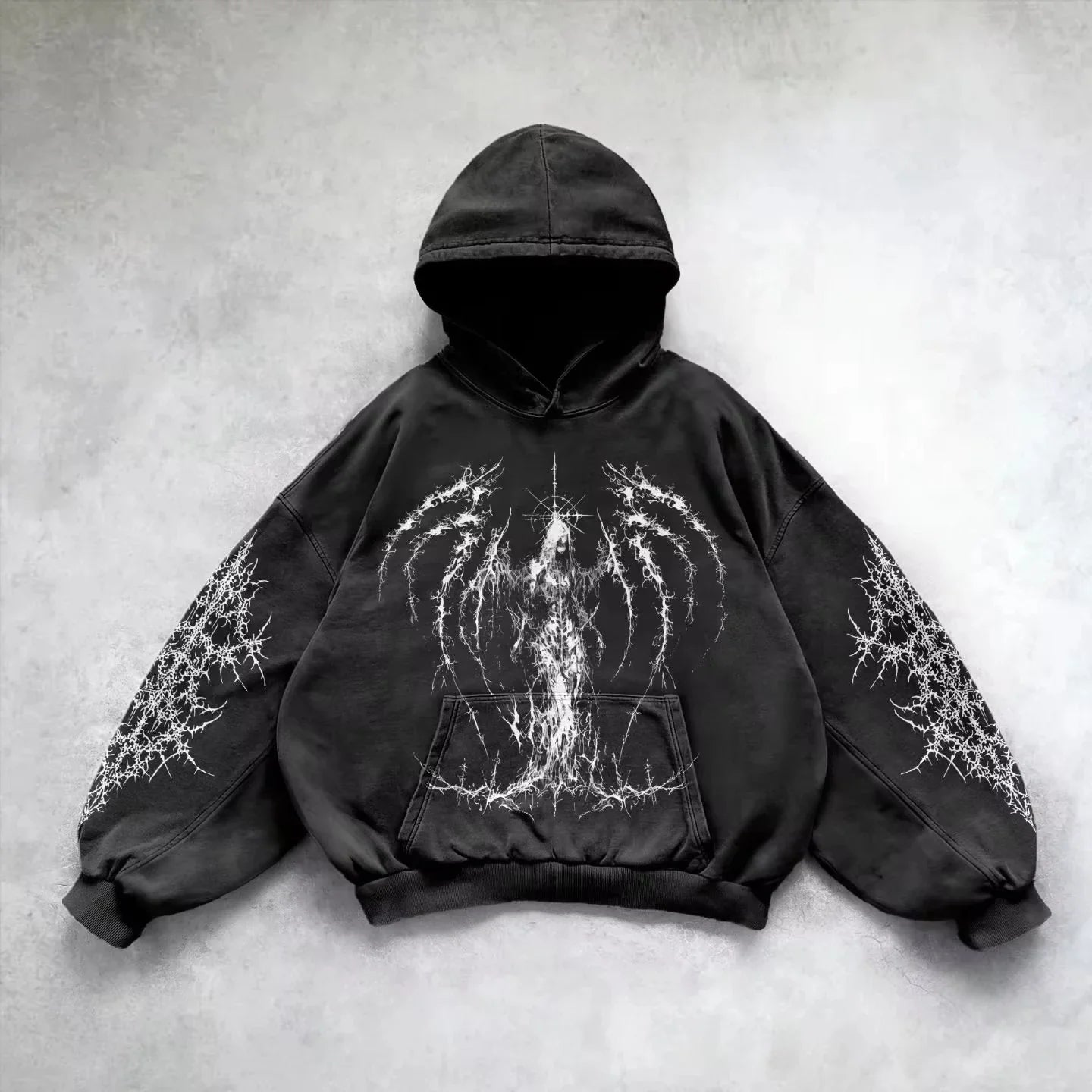 Gothic Streetwear Hip Hop Hoodie