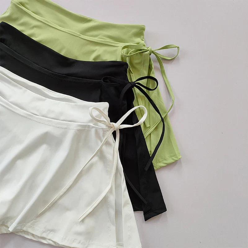 Quick-Dry Sport Skirt with Pockets