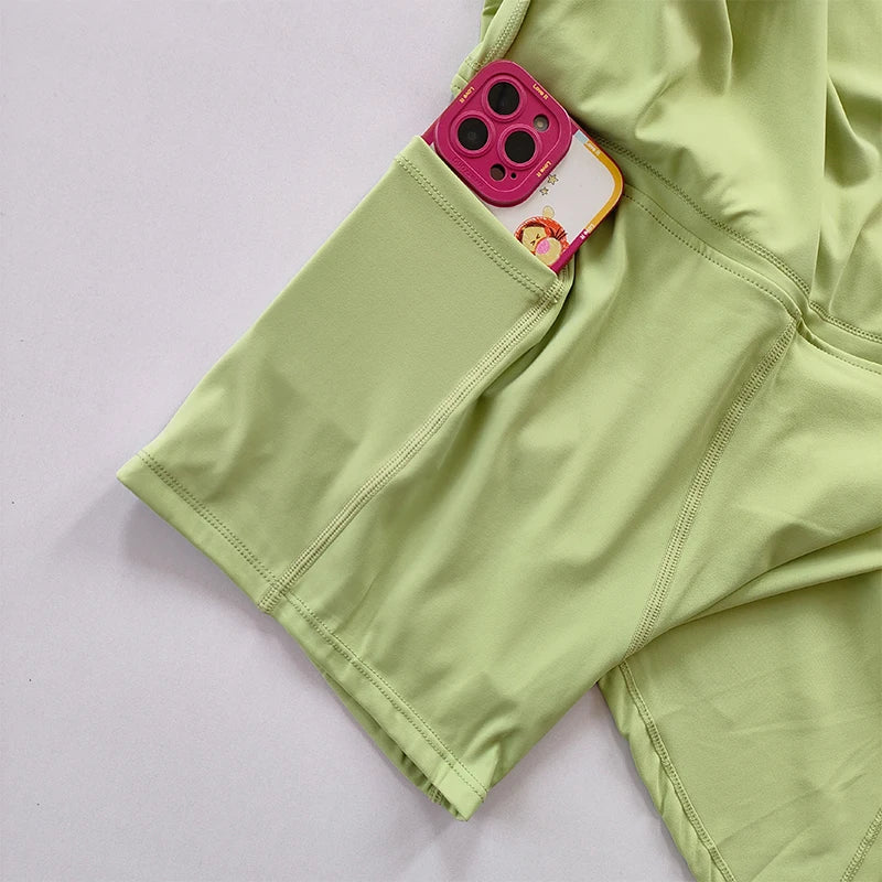 Quick-Dry Sport Skirt with Pockets