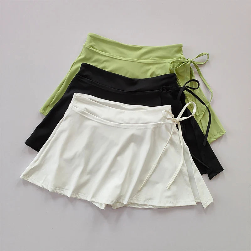 Quick-Dry Sport Skirt with Pockets